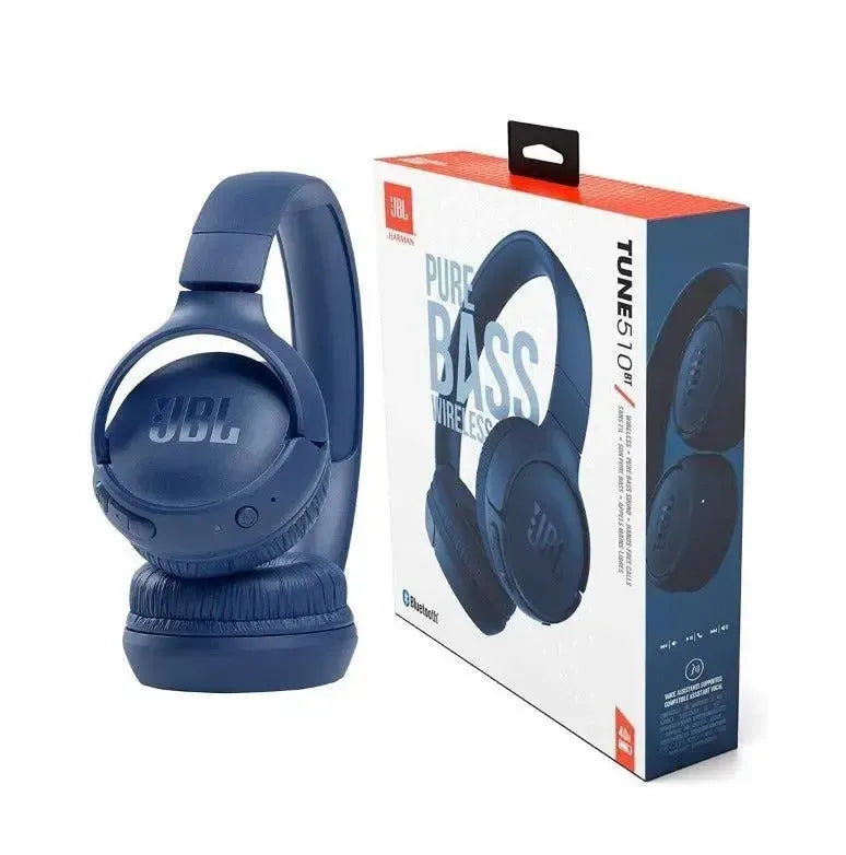 JBL Tune 510BT Wireless Bluetooth Headphones Blue