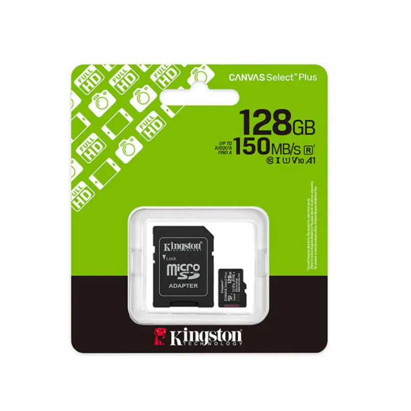Kingston 128GB Canvas Micro SDXC Card 150MB/S