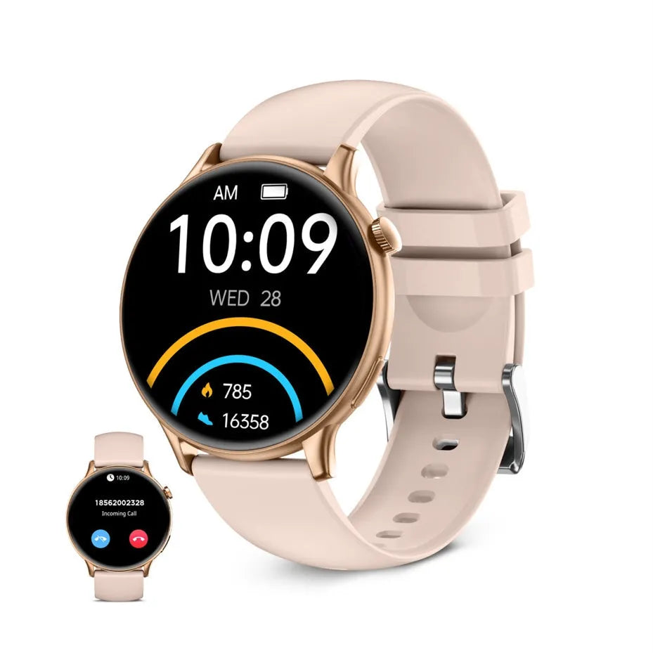 Ksix Core 2 Smartwatch AMOLED Display 1.43’ Rose Gold