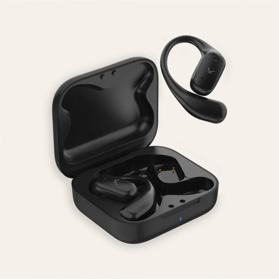 Ksix Cosmos Bone Conduction Touch Control BT Earbuds Black
