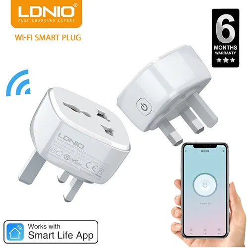 LDNIO SCW1050 UK WiFi Smart Power Plug
