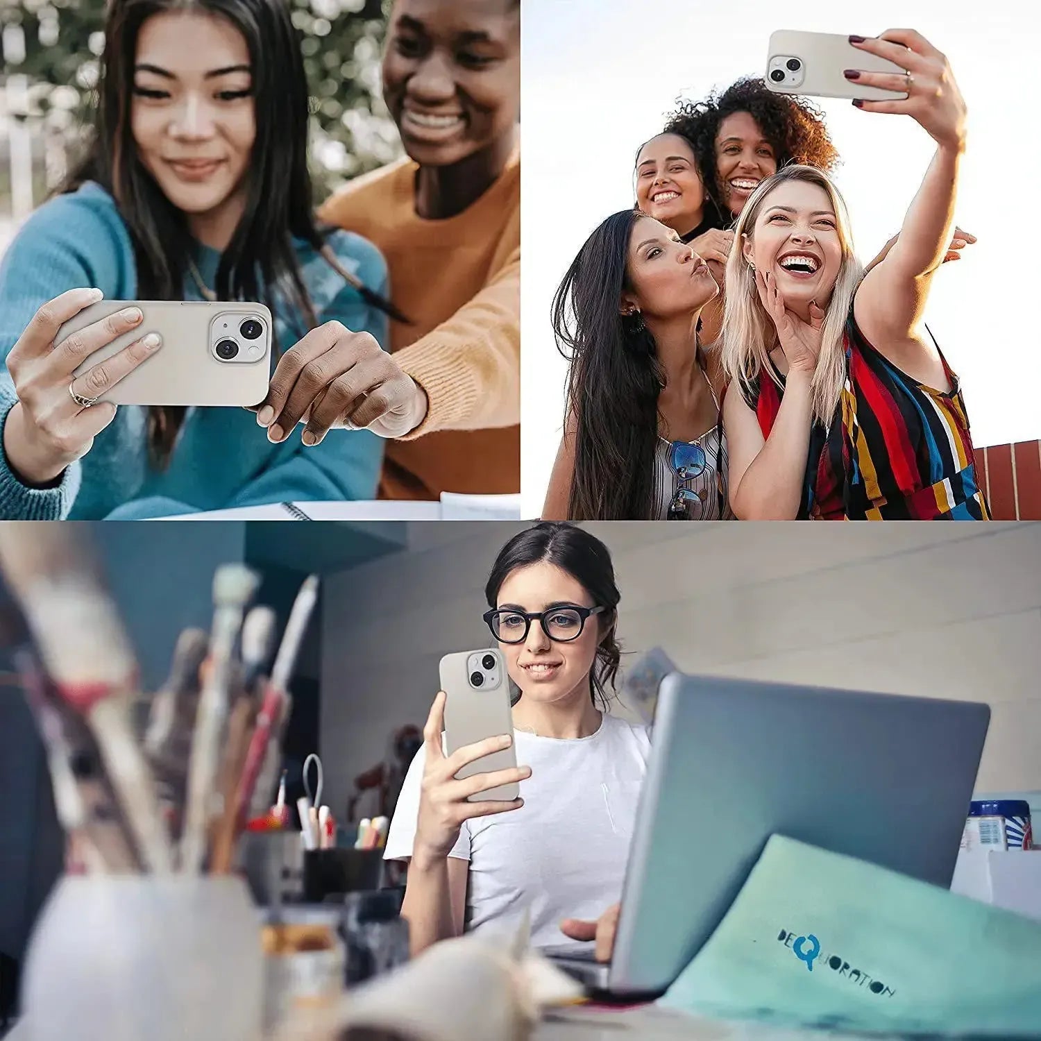 Liquid Silicone Case For Apple iPhone 13 Mini Luxury Shockproof Phone Cover Grey