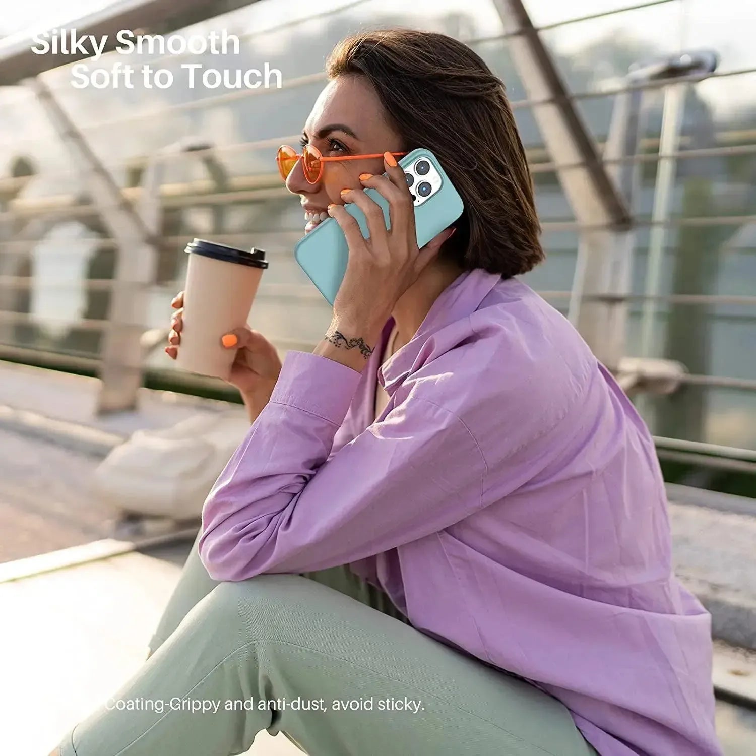 Liquid Silicone Case For Apple iPhone 13 Pro Luxury Shockproof Phone Cover - Cactus