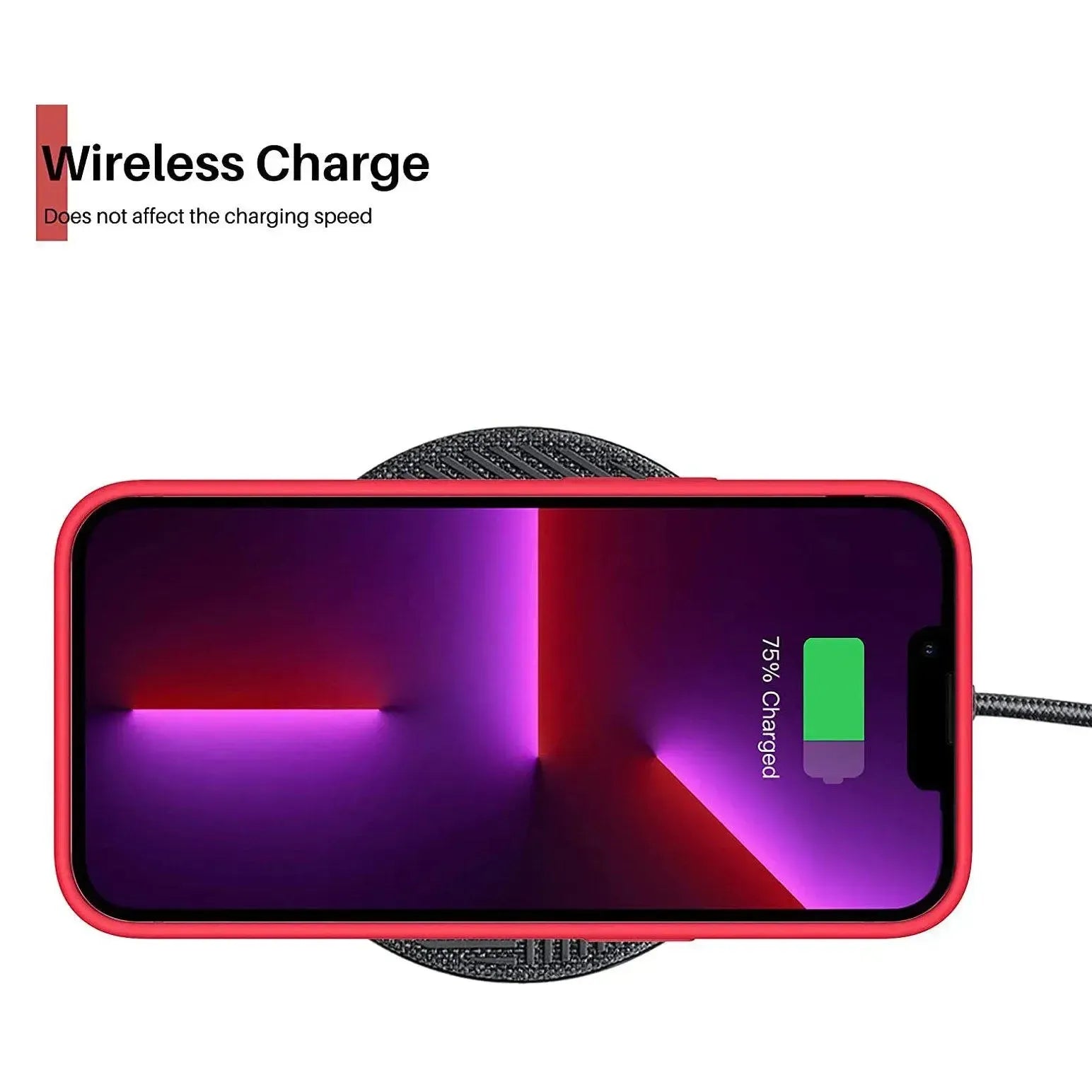 Liquid Silicone Case For Apple iPhone 13 Pro Luxury Shockproof Phone Cover Red