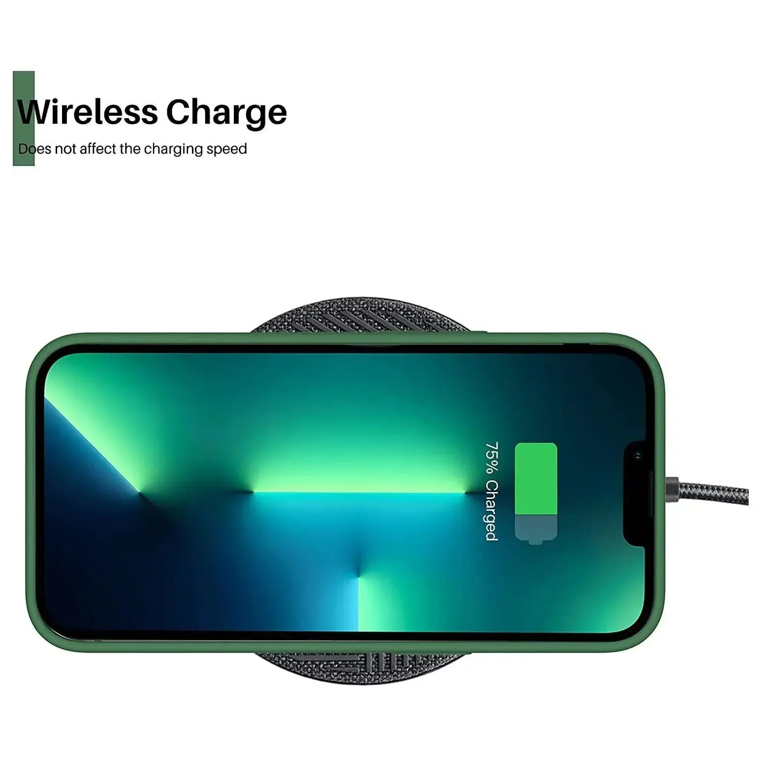 Liquid Silicone Case For Apple iPhone 13 Pro Max Luxury Shockproof Phone Cover Green