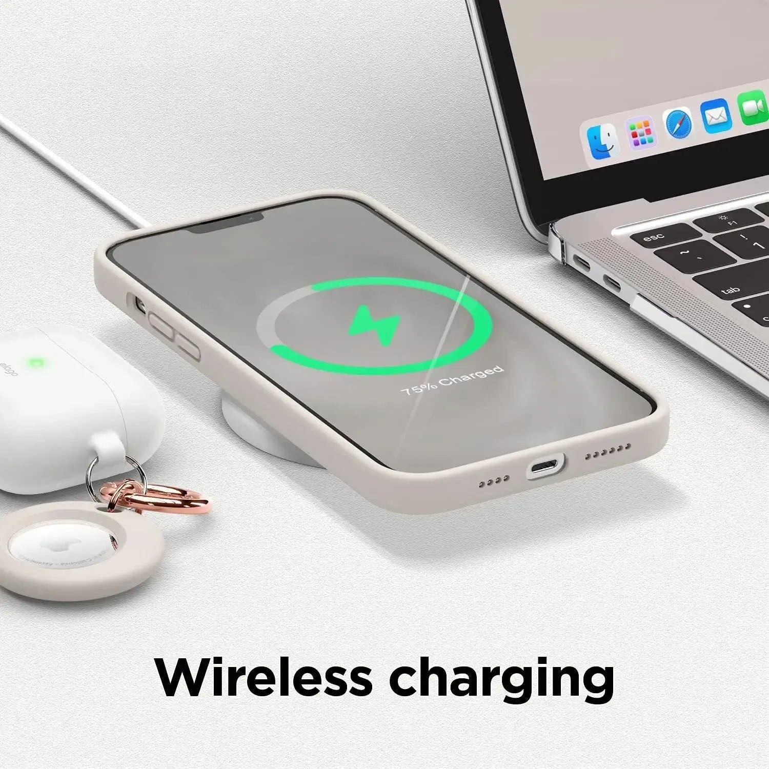 Liquid Silicone Case For Apple iPhone 13 Pro Max Luxury Shockproof Phone Cover Grey