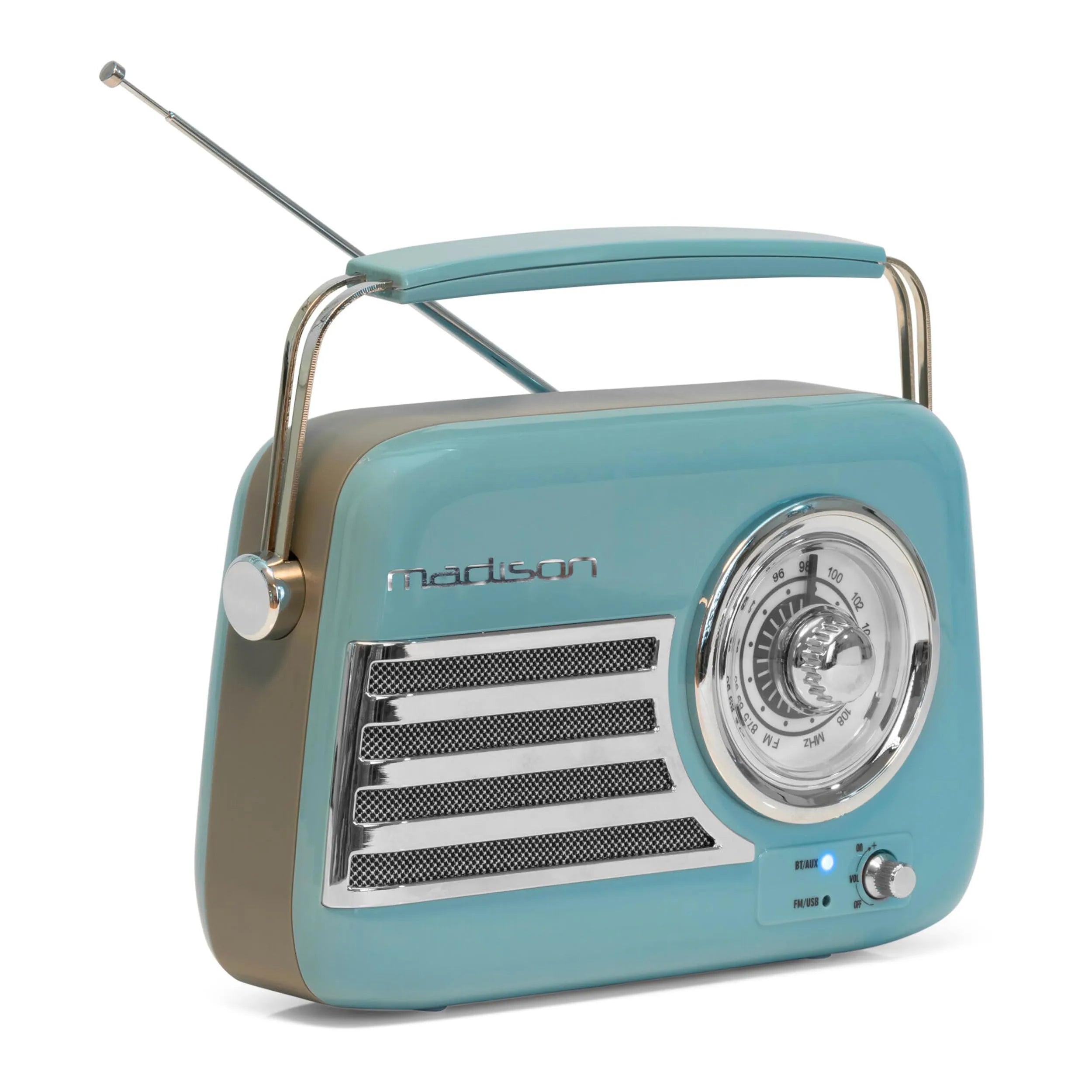 Madison FREESOUND-VR40BLU Bluetooth / FM Radio Blue