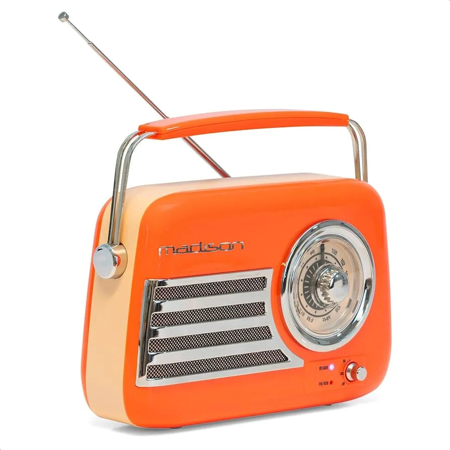 Madison FREESOUND-VR40OR Bluetooth / FM Radio Orange