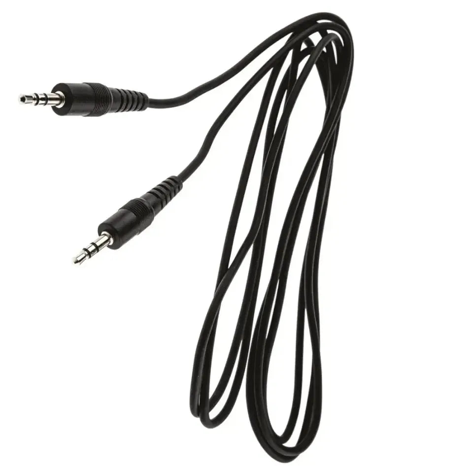 Male to Male 3.5mm Stereo Jack Aux Cable 0.5m