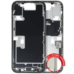 Mid Frame Housing W/ Small Parts For I Phone 16 Pro (Eu / Global Version) (Used Oem Pull: Grade B) (Natural Titanium)
