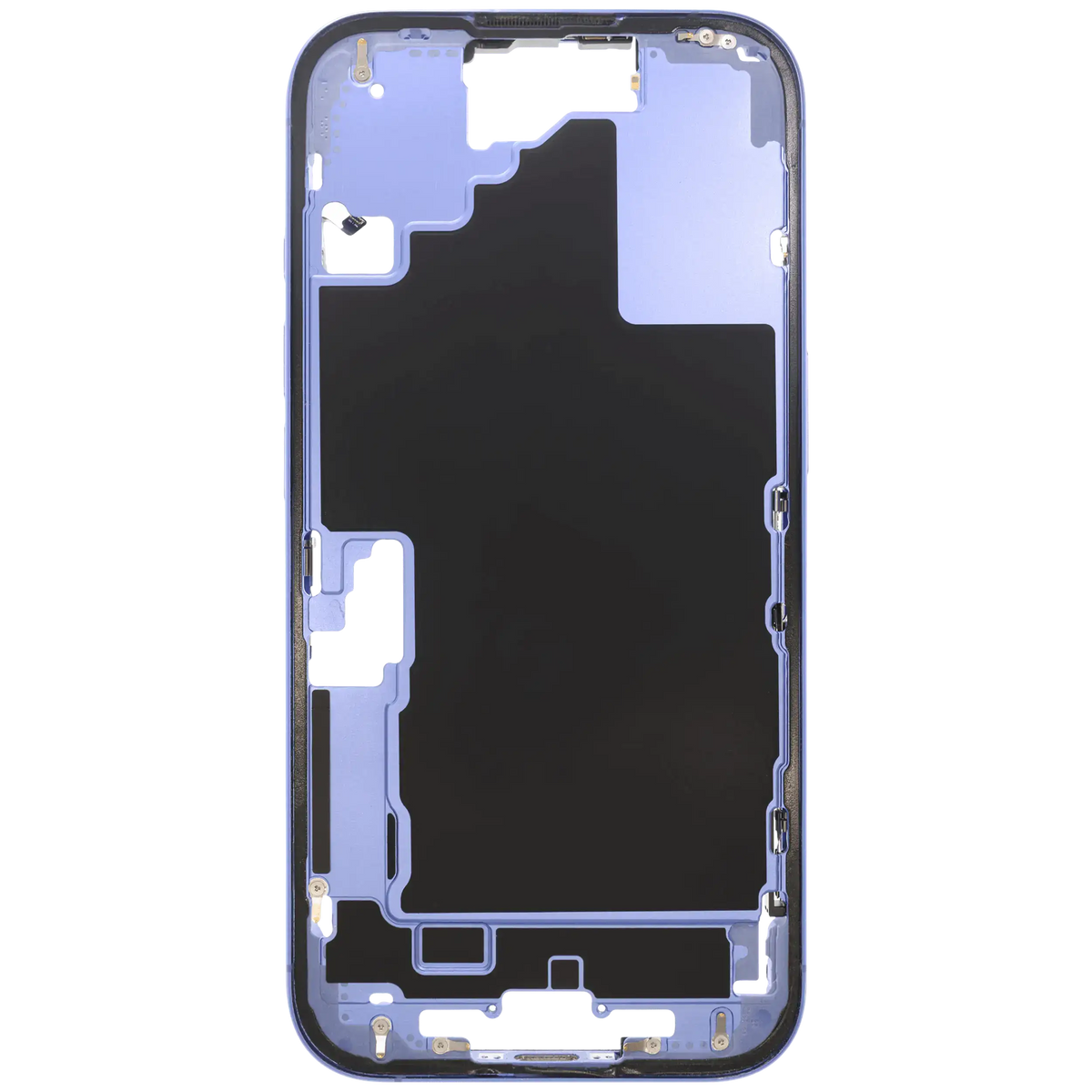 Mid Frame Housing W/ Small Parts For I Phone 16 (Us Version) (Used Oem Pull: Grade B) (Ultramarine)
