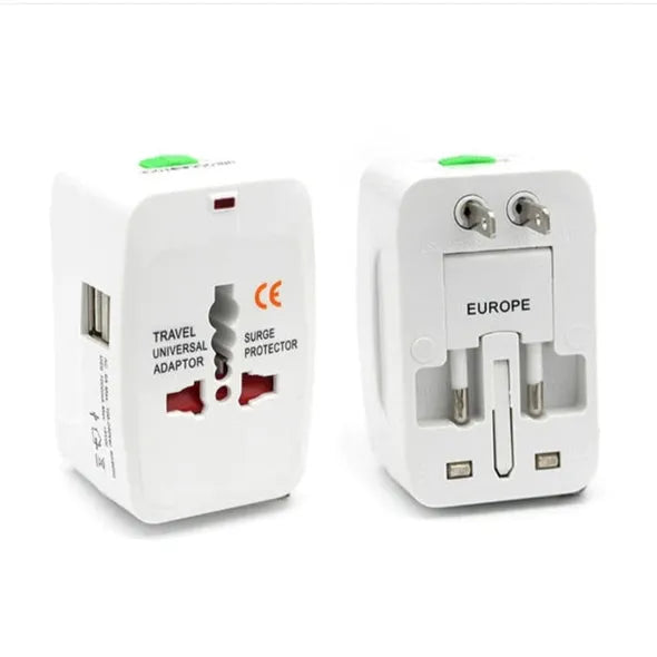 NarKen Universal 2USB Travel Adaptor