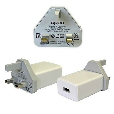 Oppo OP52JAYH Fast Charging Travel Adapter 5V/2A White