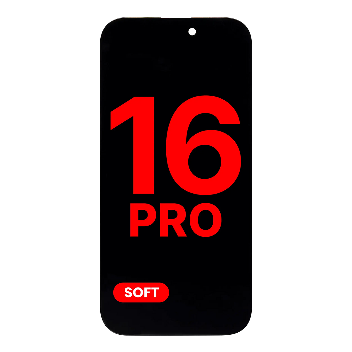 Oled Assembly Compatible For I Phone 16 Pro (Aftermarket Plus: Soft)
