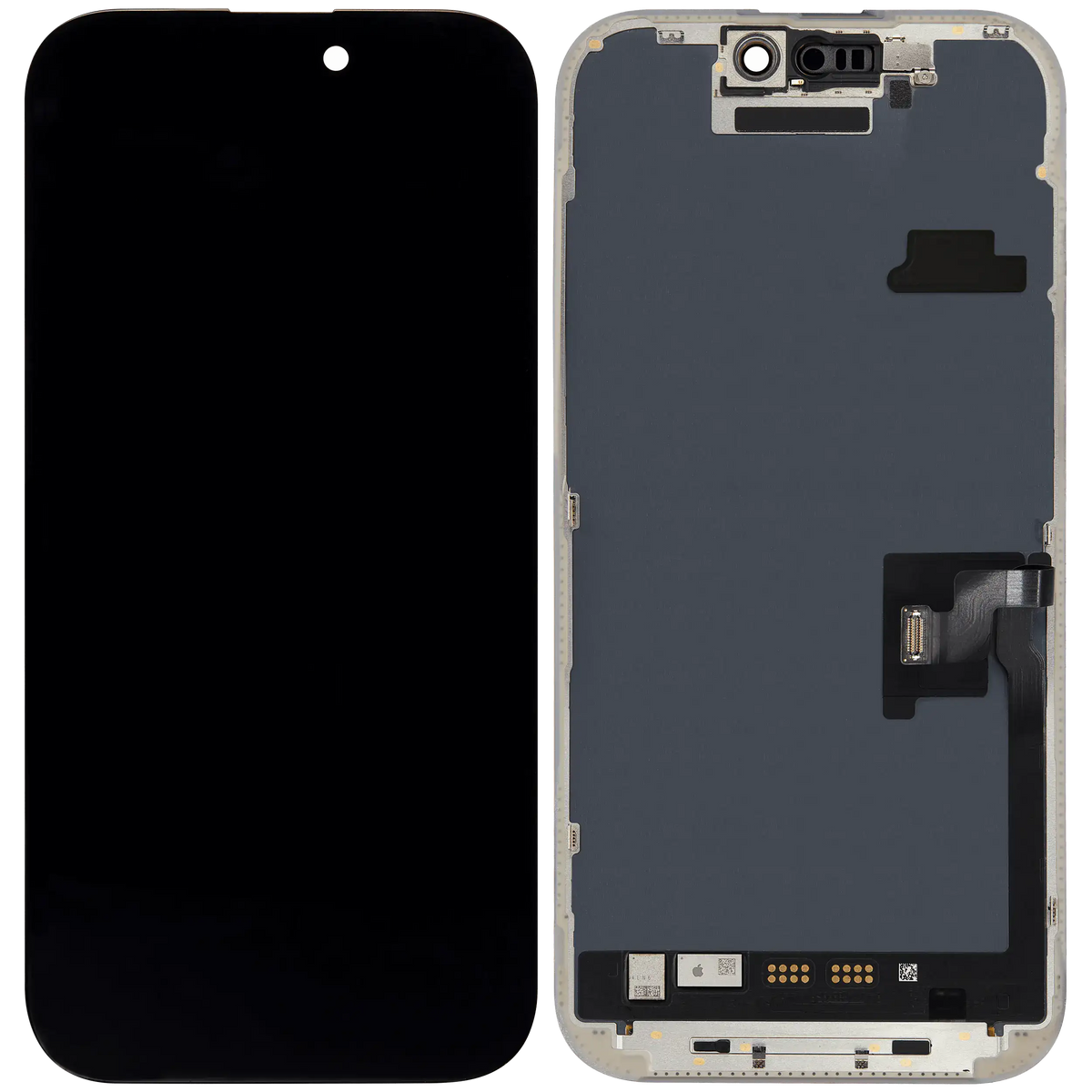 Oled Assembly Compatible For I Phone 16 Pro With Light Sensor Flex Cable (Used Oem Pull: Grade A)