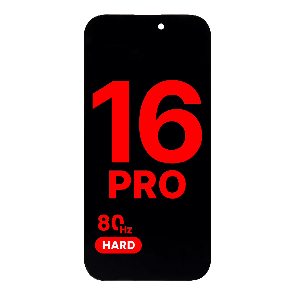 Oled Assembly For I Phone 16 Pro (Aftermarket Plus: Hard) (80 Hz)