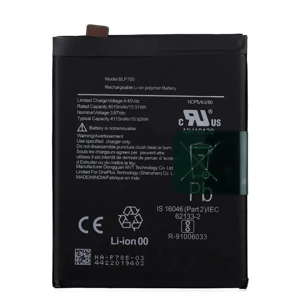 OnePlus Nord Original Battery BLP785 4115mAh | 1031100030