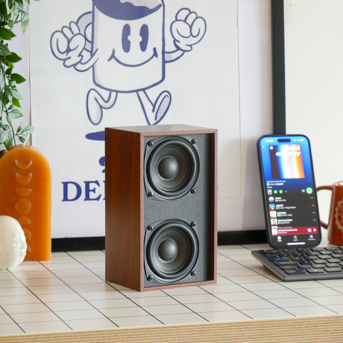 Freedom Speaker Multi Room 4pcs Set - Dark Wood