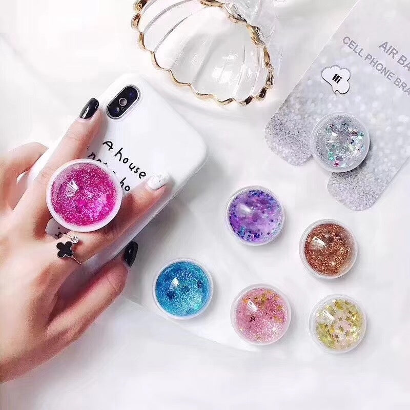 Starry Sand Drifting Pop Socket Phone Holder Mix Design