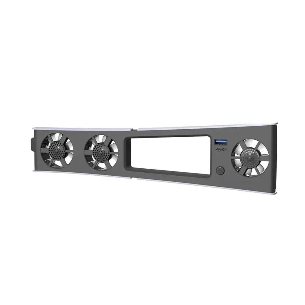 PS5 USB Cooling Fan with LED – 3-Fan Cooling System for PlayStation 5 Digital & Disc