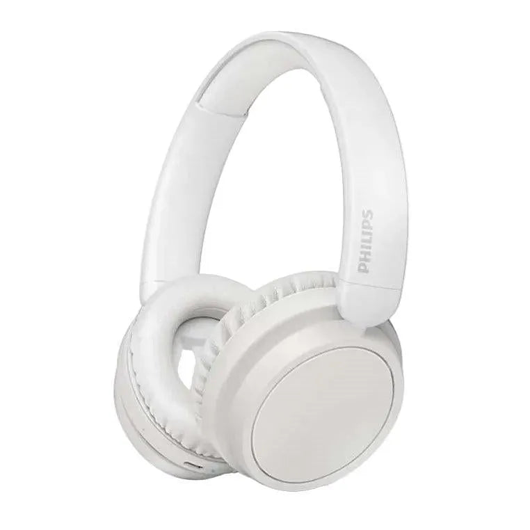 Philips 5000 Series TAH5209WT/00 Light Weight 65H Dynamic Bass BT Headphones White