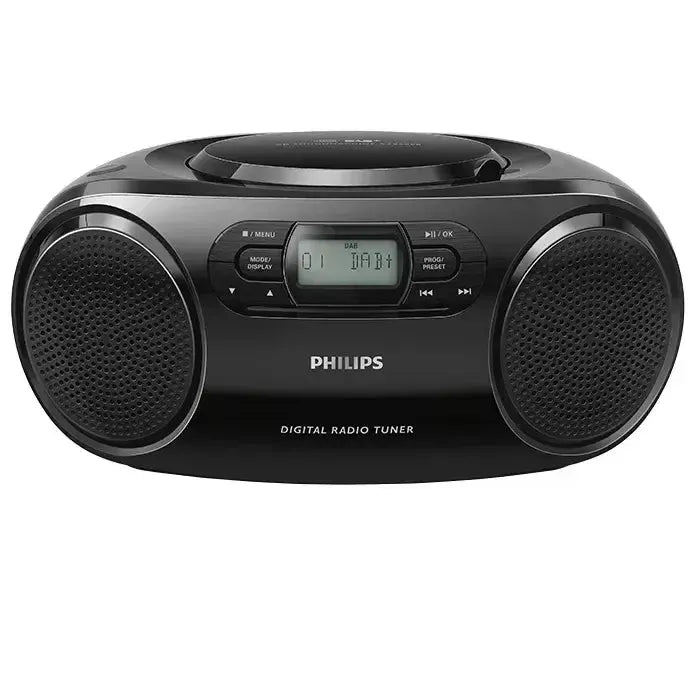 Philips AZB500/12 DAB / FM Radio Dynamic Bass Boost CD Playback Black