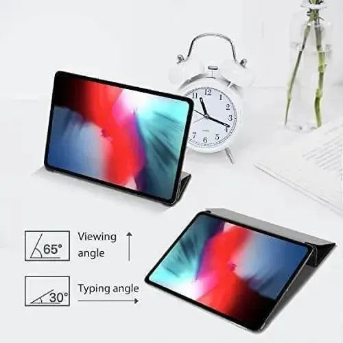 Premium Smart Cover For Apple iPad Pro 11 2021 Trifold Case Black