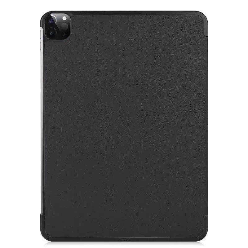 Premium Smart Cover For Apple iPad Pro 12.9 2020 Trifold Case Black