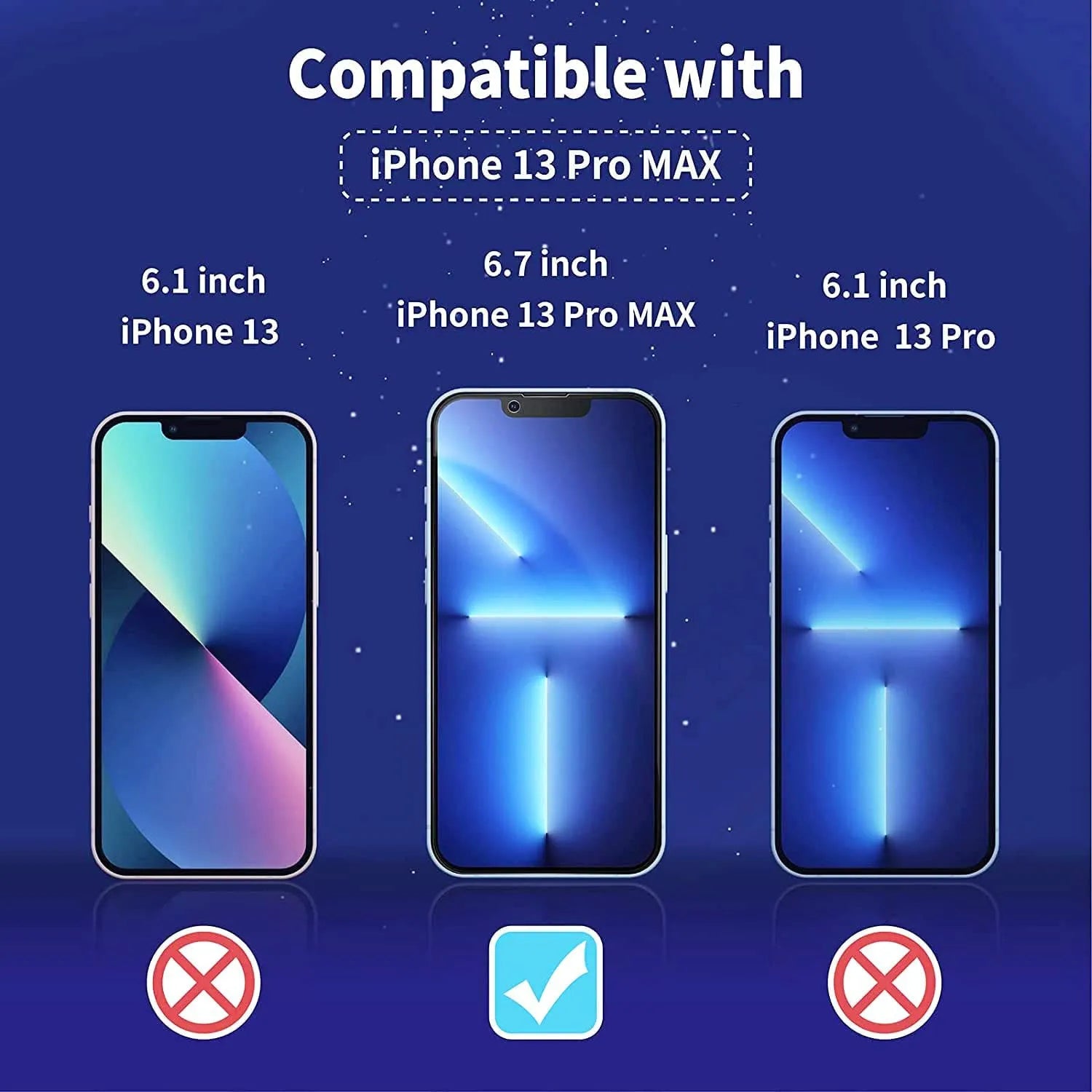 Privacy Anti Spy Screen Protector For Apple iPhone 13 Pro Max Tempered Glass