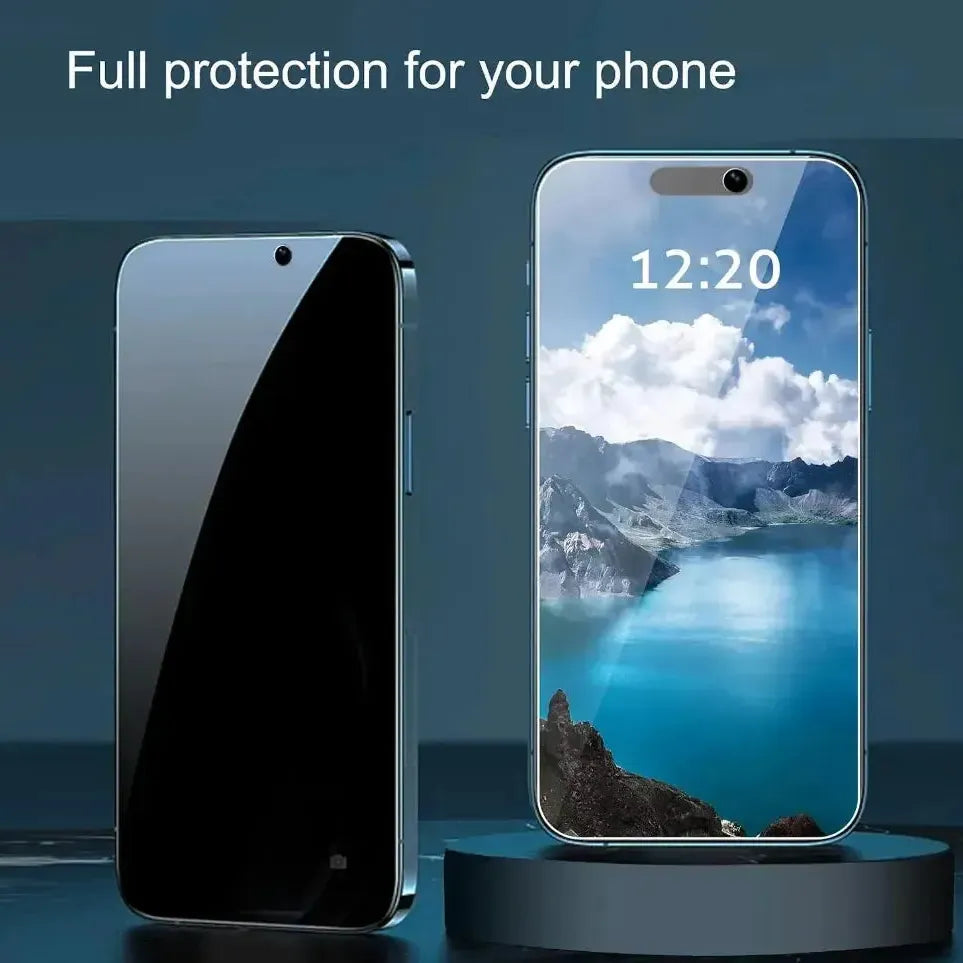 Privacy Anti Spy Screen Protector For Apple iPhone 15 Pro Max Tempered Glass