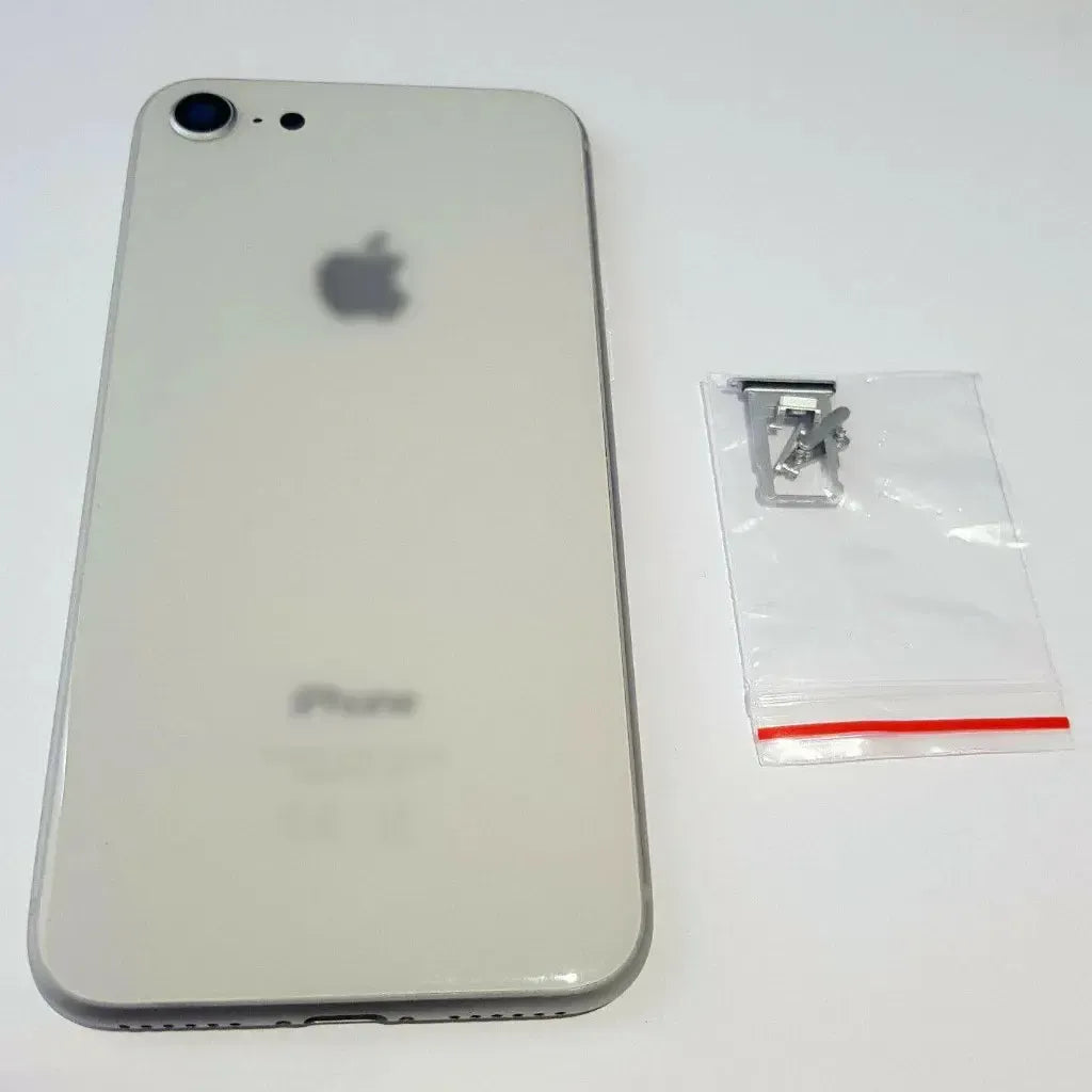 Replacement Back Glass Cover For Apple iPhone 8 Rear Housing Assembly White