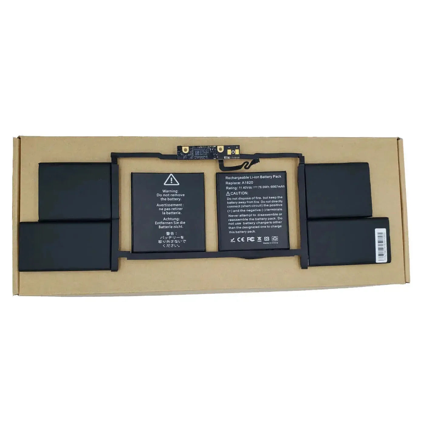 Replacement Battery For Apple MacBook Pro 15" A1707 2016 2017 - A1820