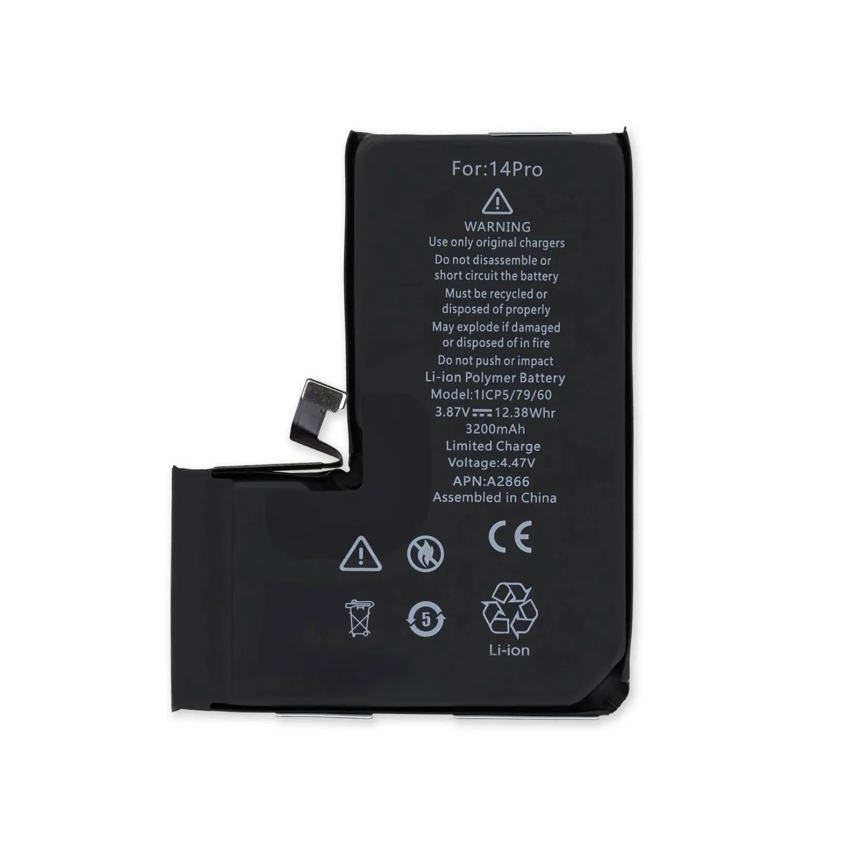 Replacement Battery For Apple iPhone 14 Pro