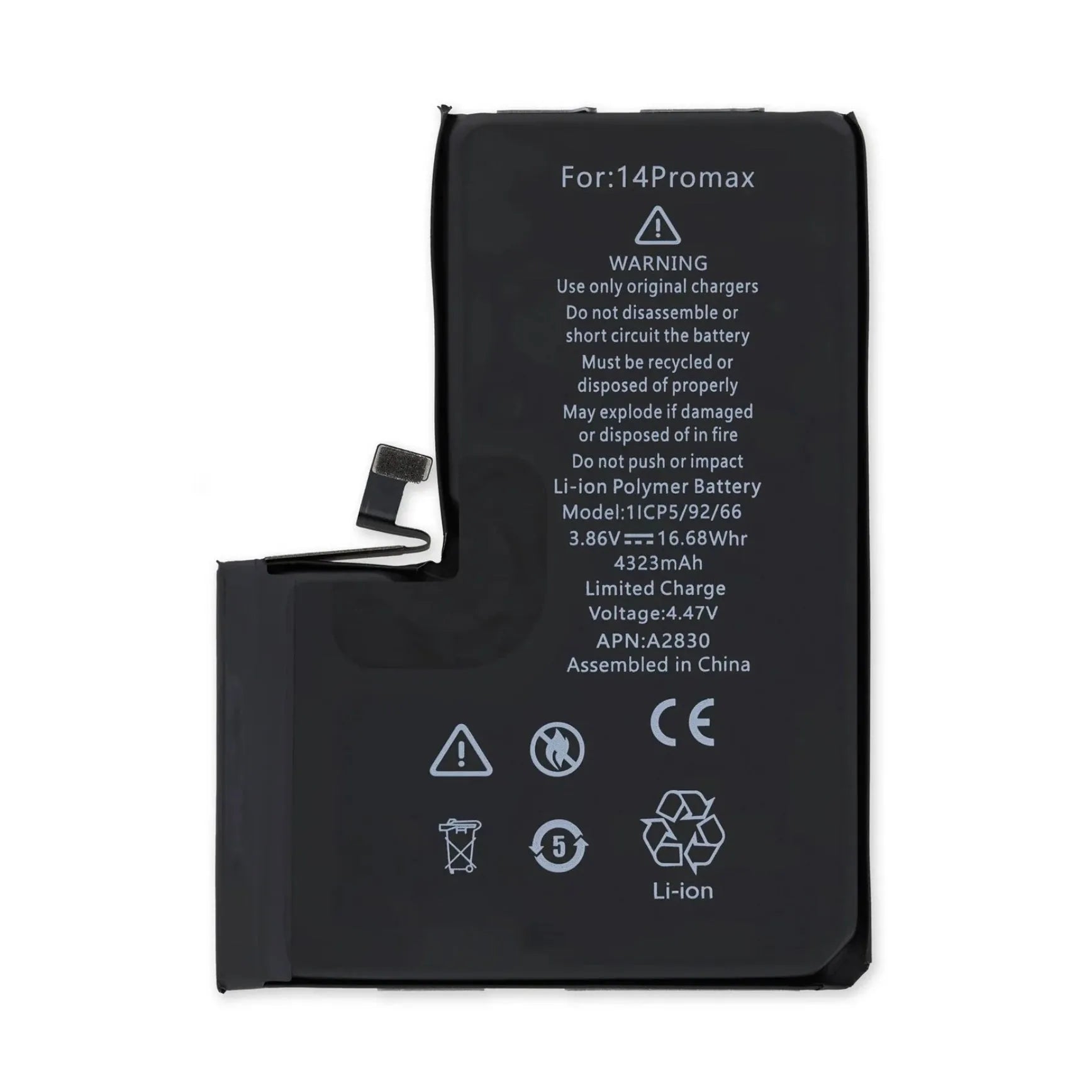 Replacement Battery For Apple iPhone 14 Pro Max