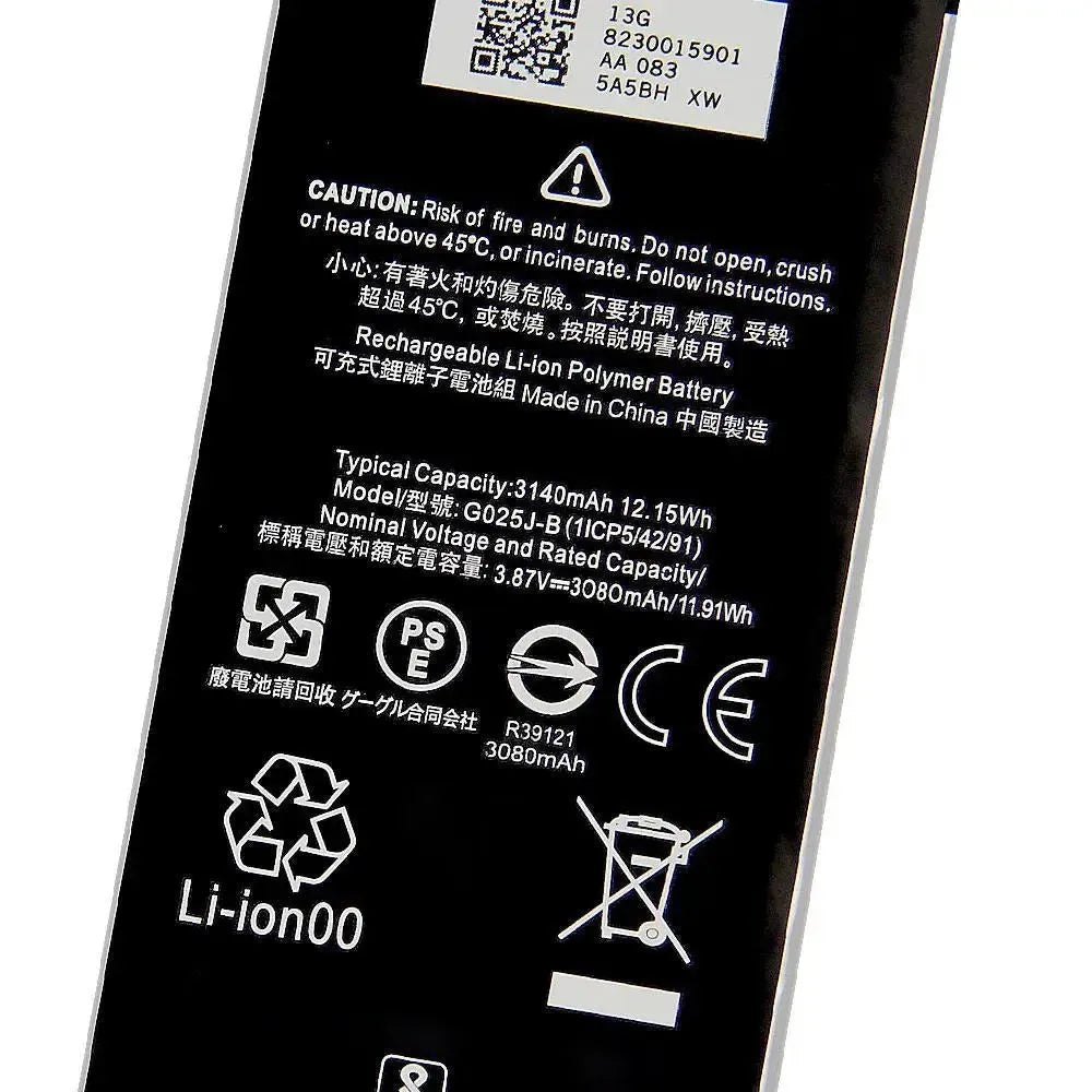 Replacement Battery For Google Pixel 4a | G025J-B