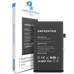 Replacement Battery For I Phone 16 (Amp Sentrix Basic)