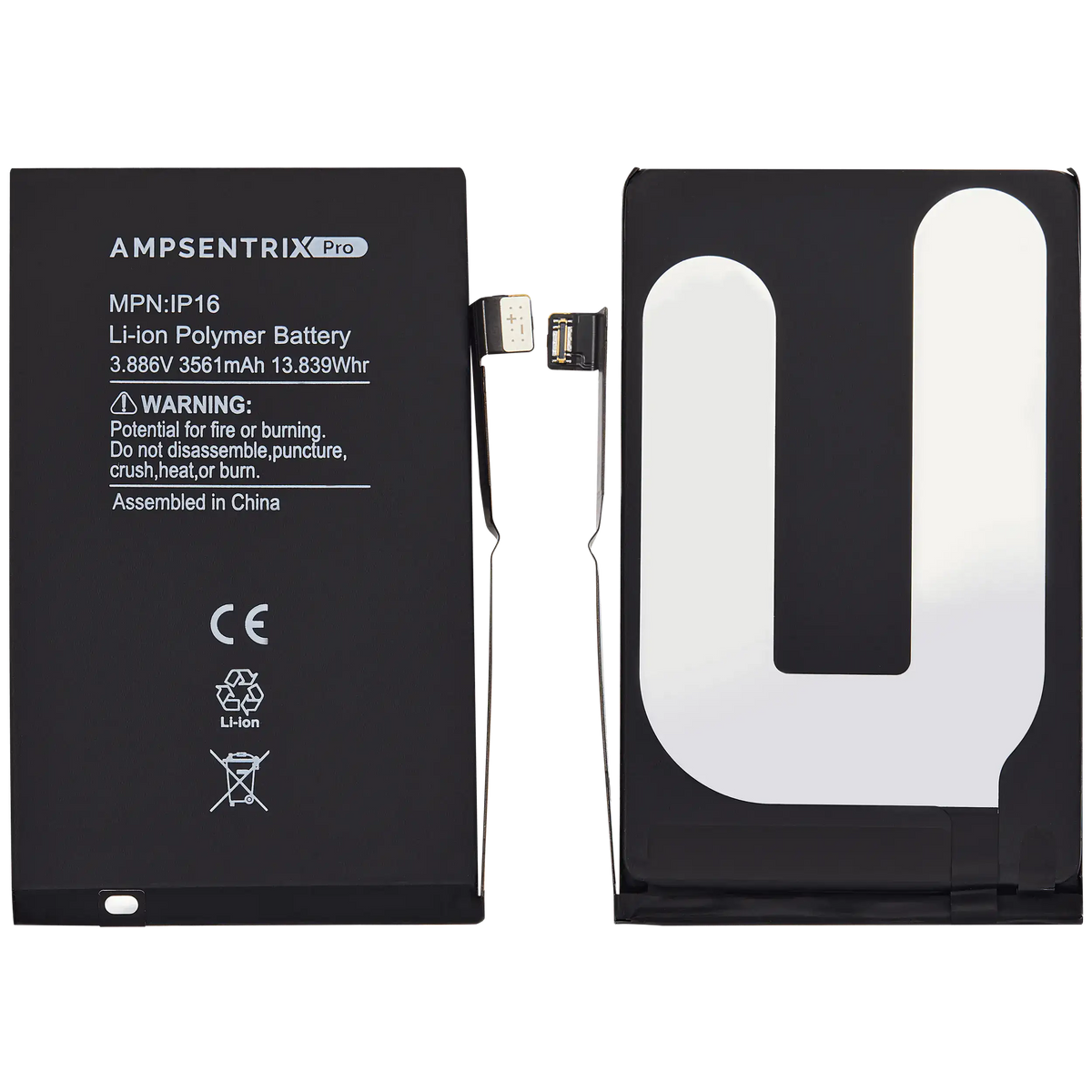 Replacement Battery For I Phone 16 (Amp Sentrix Pro)