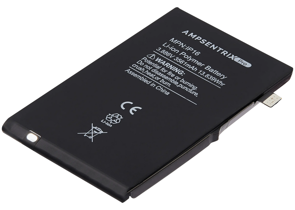 Replacement Battery For I Phone 16 (Amp Sentrix Pro)