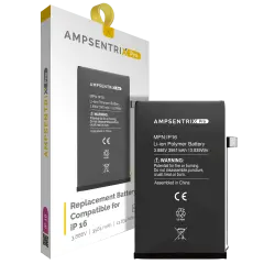 Replacement Battery For I Phone 16 (Amp Sentrix Pro)