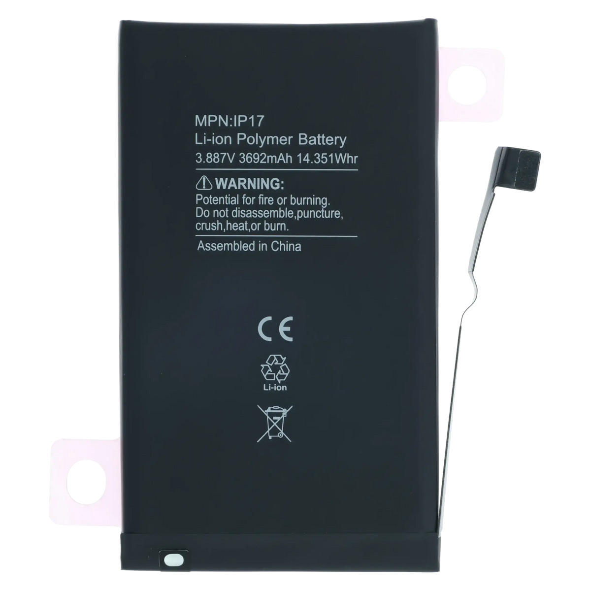 Replacement Battery For I Phone 17 (Aftermarket)