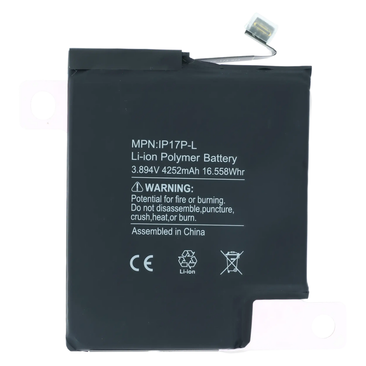 Replacement Battery For I Phone 17 Pro (Aftermarket) (Us Version)