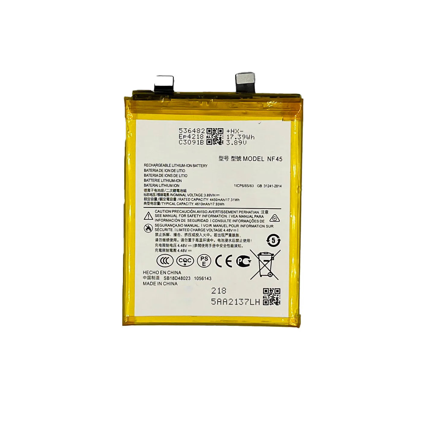 Replacement Battery For Motorola Moto Edge 30 Ultra | NF45