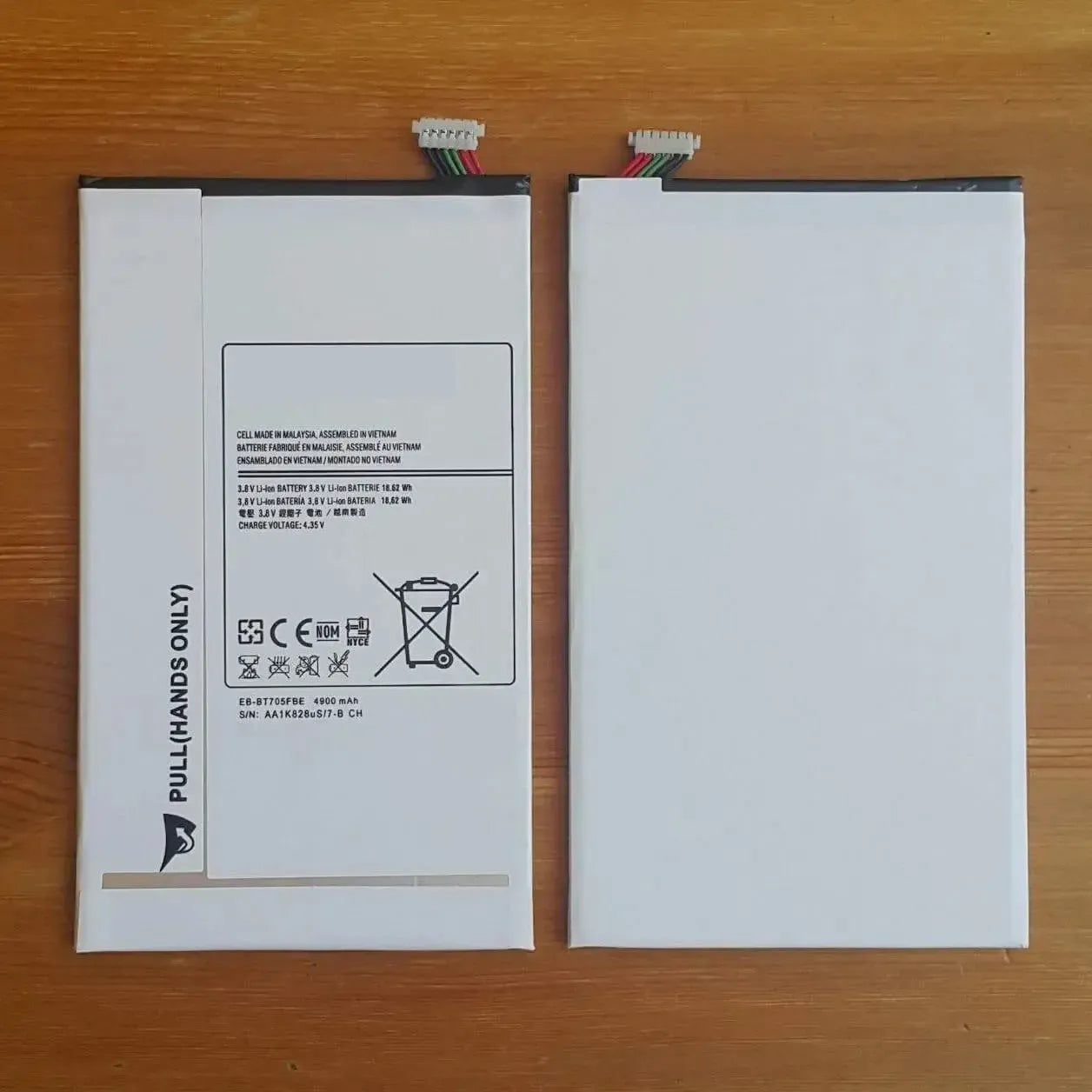 Replacement Battery For Samsung Galaxy Tab S 8.4" - EB-BT705FBE