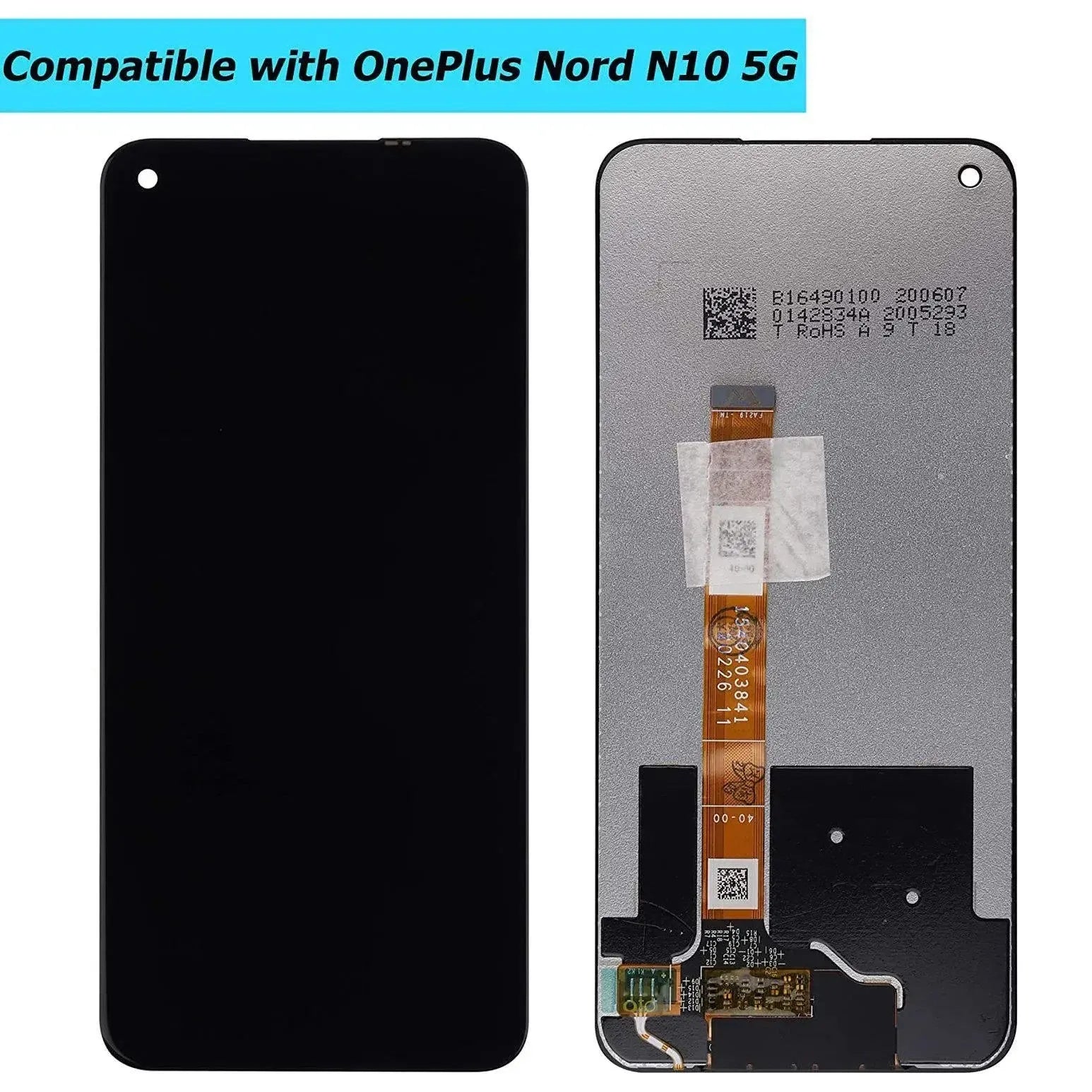 Replacement LCD For OnePlus Nord N10 5G Display Touch Screen Assembly - Black