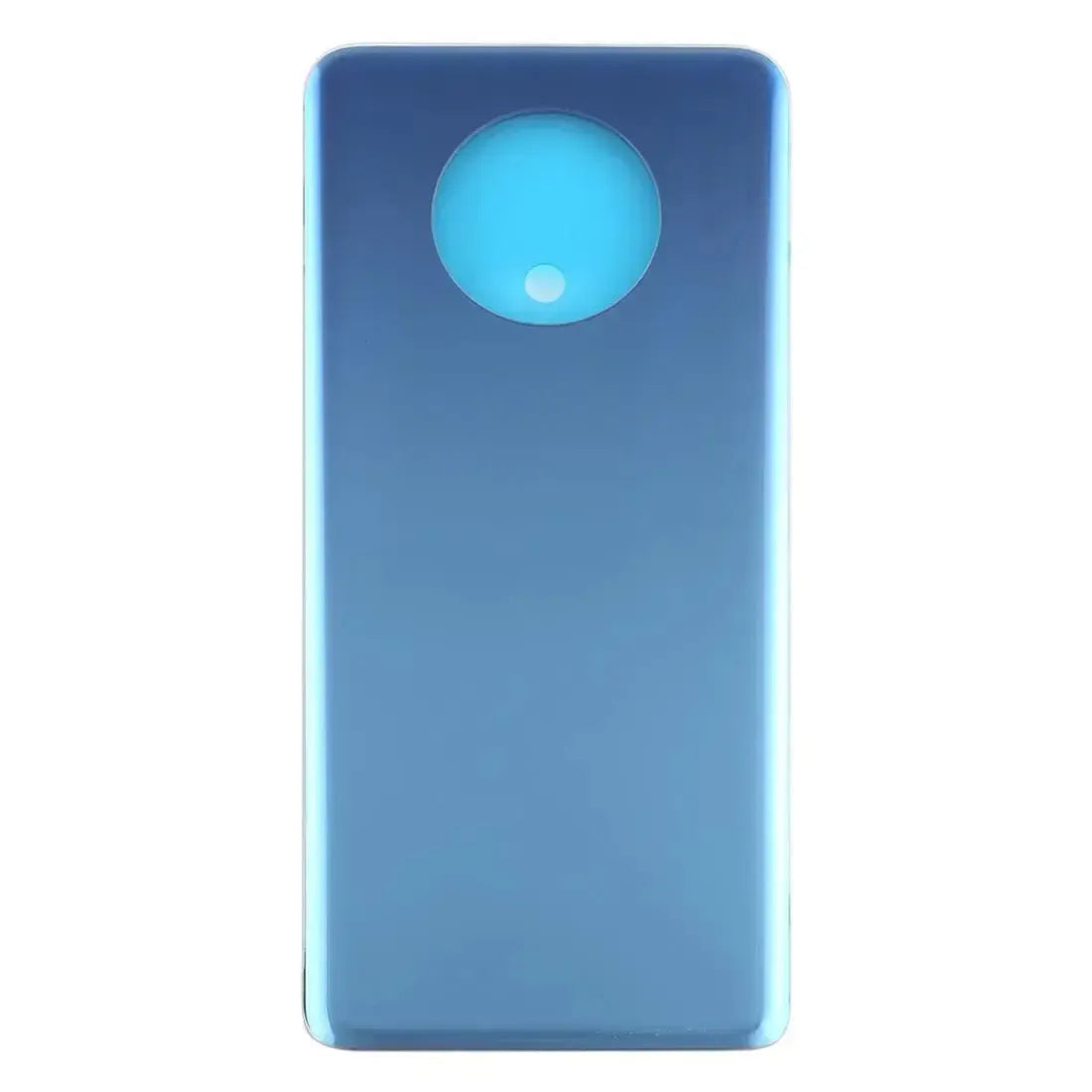 Replacement Rear Glass For OnePlus 7T Battery Cover With Adhesive - Blue