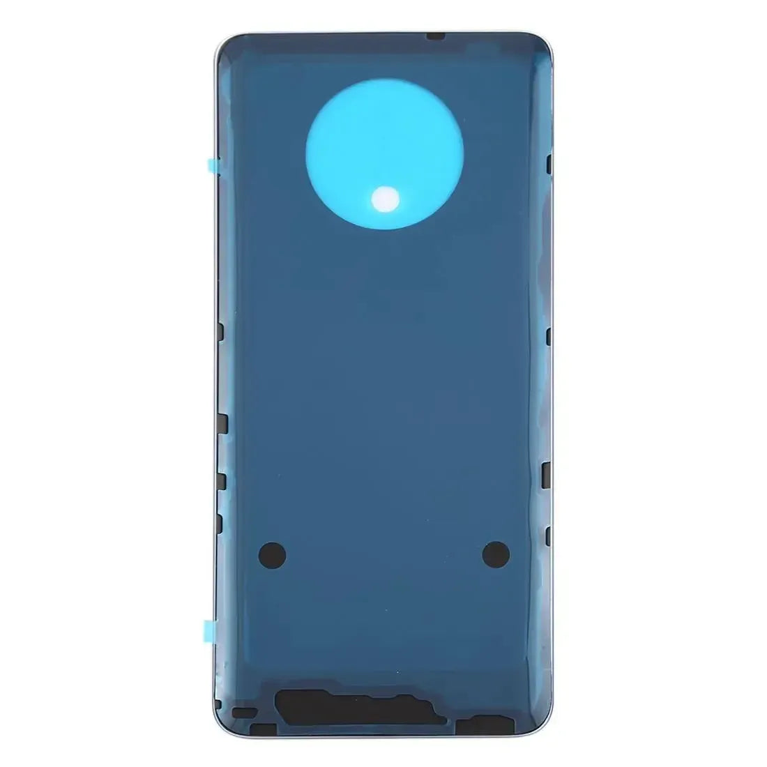 Replacement Rear Glass For OnePlus 7T Battery Cover With Adhesive - Blue