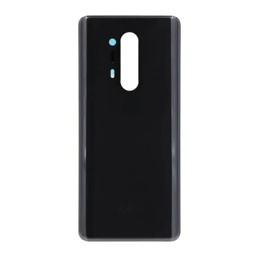 Replacement Rear Glass For OnePlus 8 Pro Battery Cover With Adhesive - Black