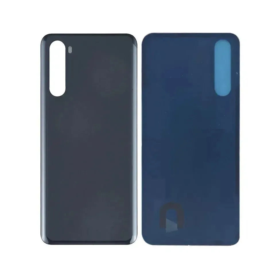 Replacement Rear Glass For OnePlus Nord Battery Cover With Adhesive - Black