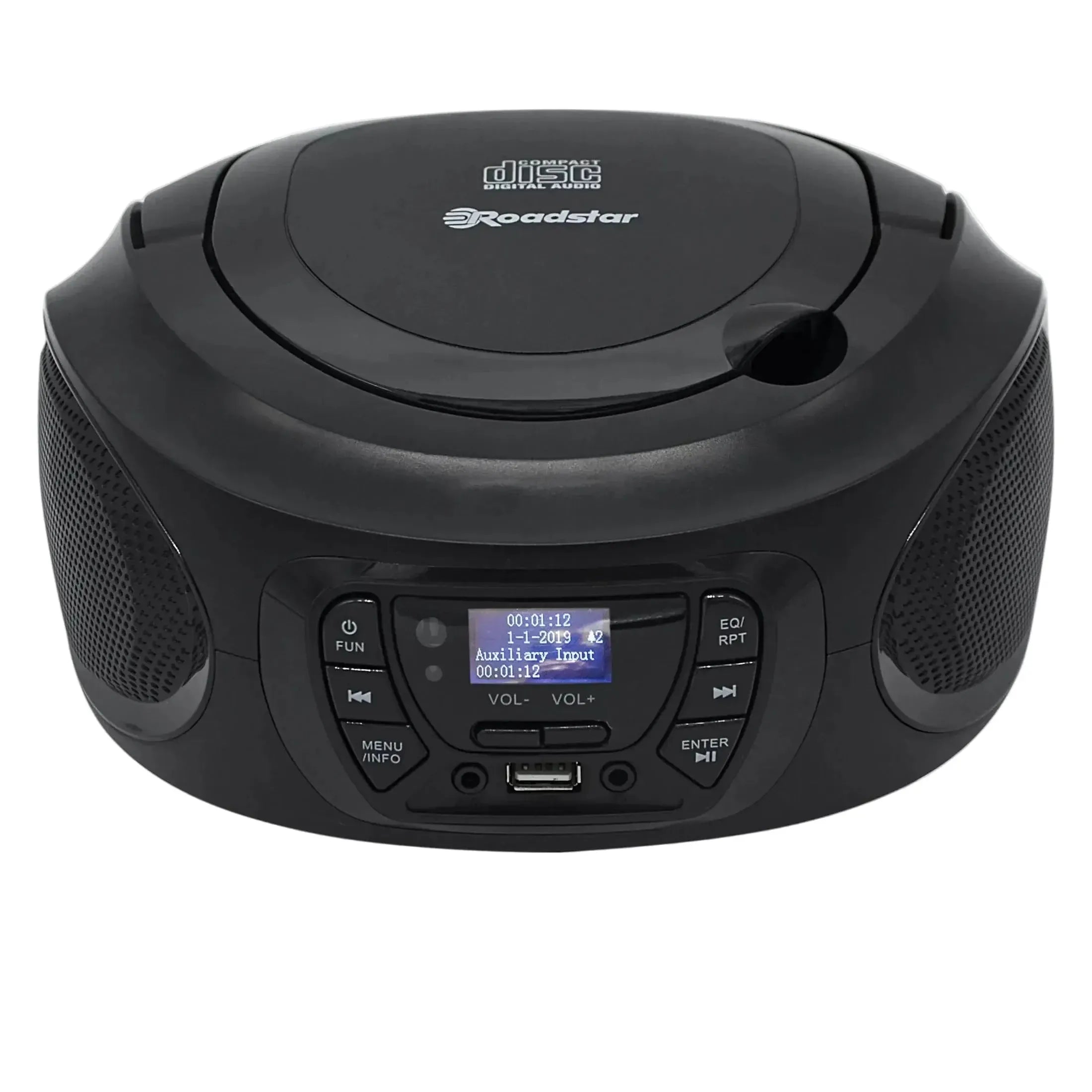 Roadstar CDR-375 Portable Stereo System With DAB / DAB+ Black
