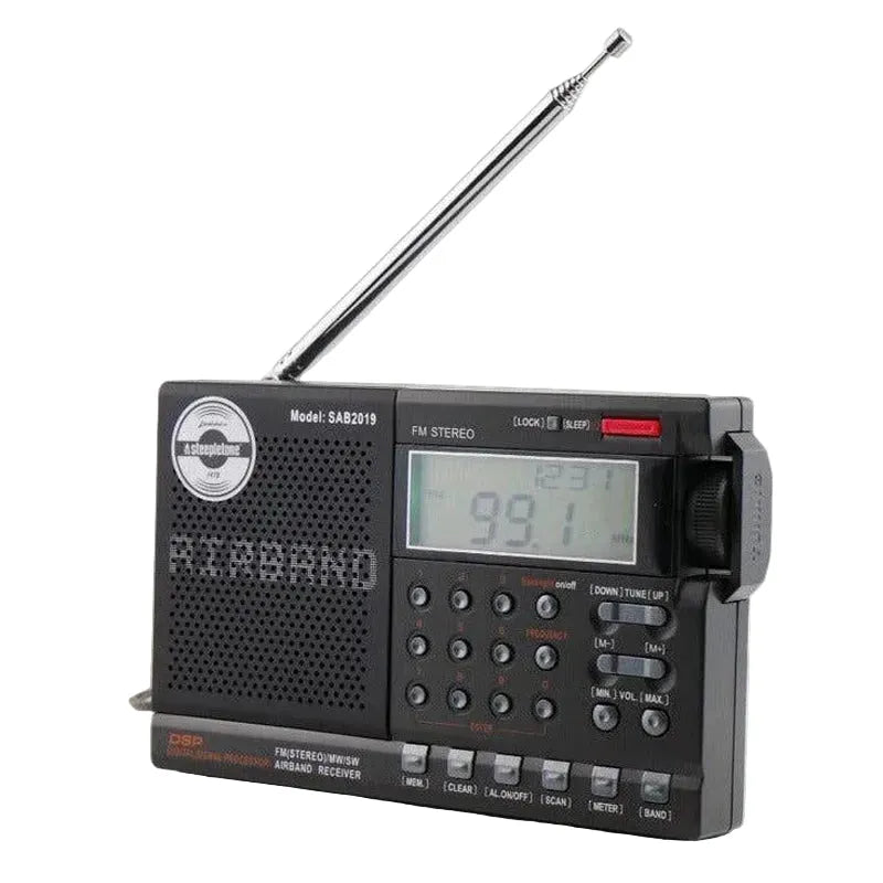 SAB2019 Multi Band Handheld Portable Radio Black